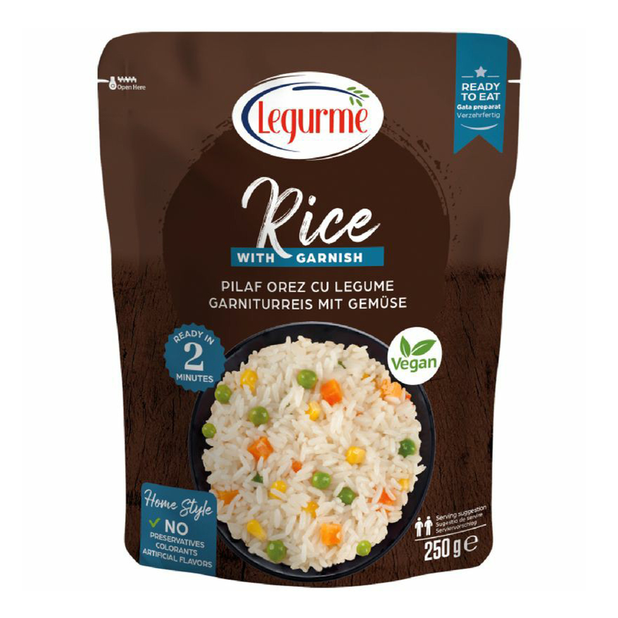 

Рис Legurme с овощами 250 г