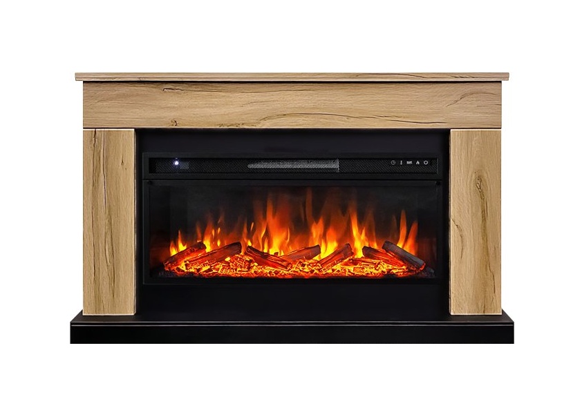 

Электрокамин Royal Flame Bergen дуб галифакс с очагом Vision 42 LOG LED, Bergen Vision 42 LOG LED