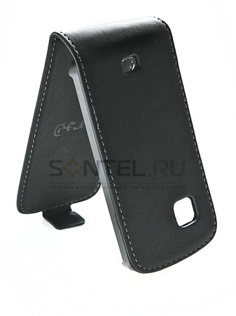 

Чехол-книжка Clever Case UltraSlim PREMIUM для Nokia C5-03 чёрный, Черный