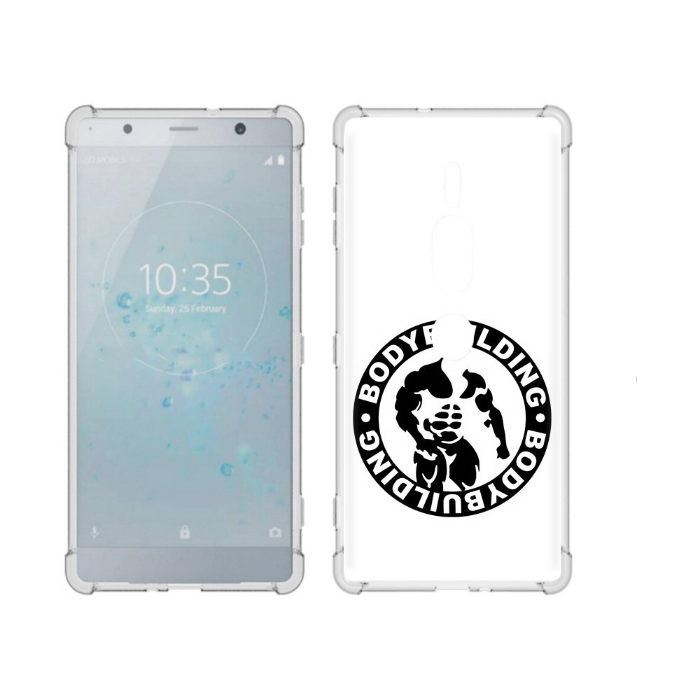 

Чехол MyPads Tocco для Sony Xperia XZ2 Premium бодибилдинг, Прозрачный, Tocco