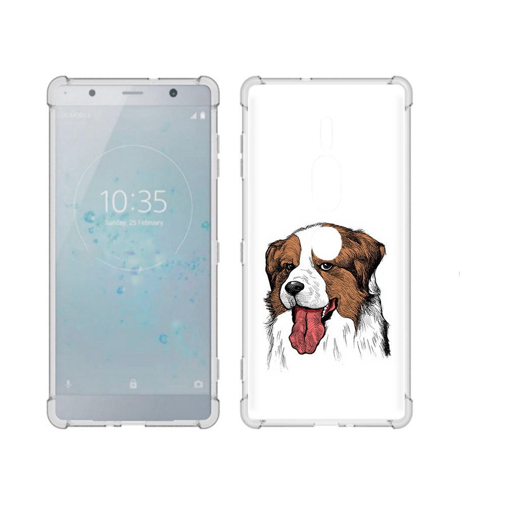 

Чехол MyPads Tocco для Sony Xperia XZ2 Premium бетховен, Прозрачный, Tocco