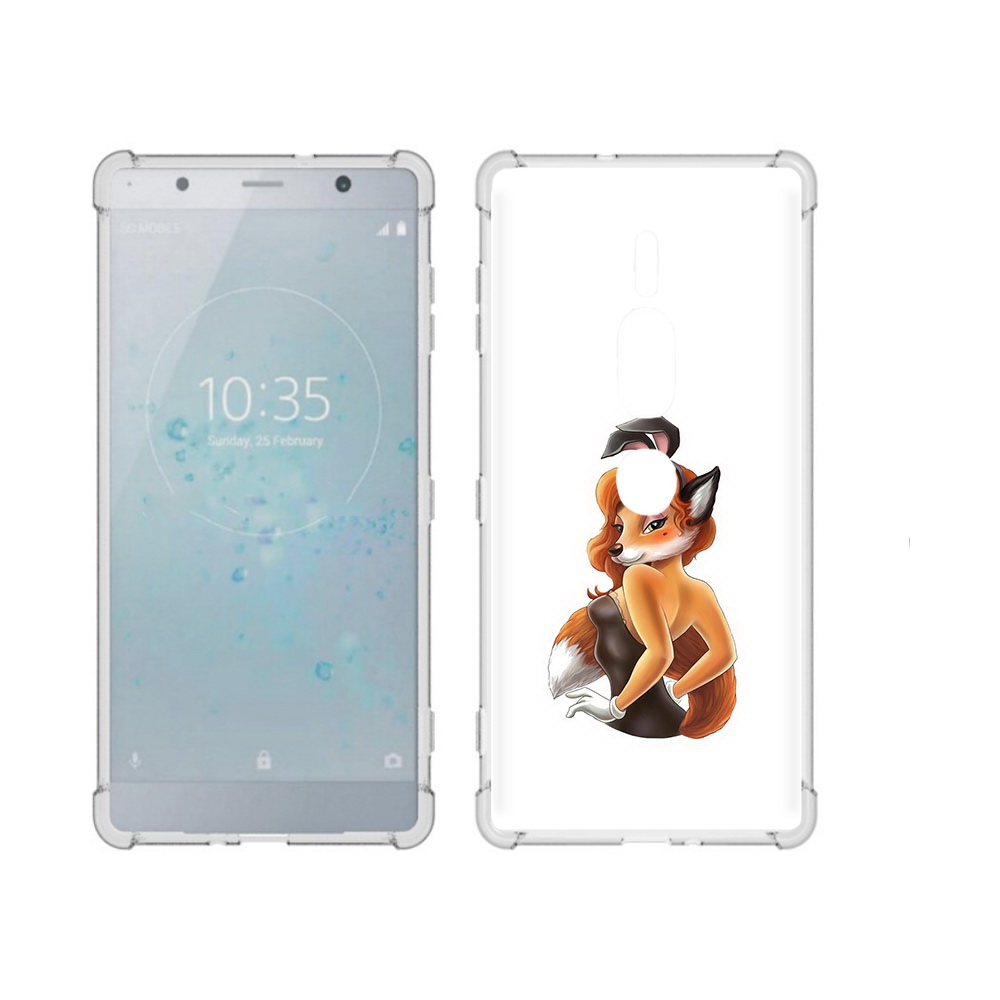 

Чехол MyPads Tocco для Sony Xperia XZ2 Premium баронесса, Прозрачный, Tocco