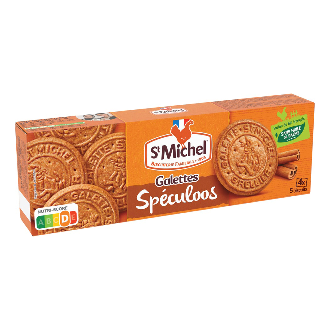 Печенье пряное St Michel Speculoos с корицей 130 г