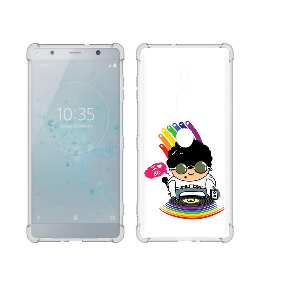 

Чехол MyPads Tocco для Sony Xperia XZ2 Premium Я люблю 80-е, Прозрачный, Tocco