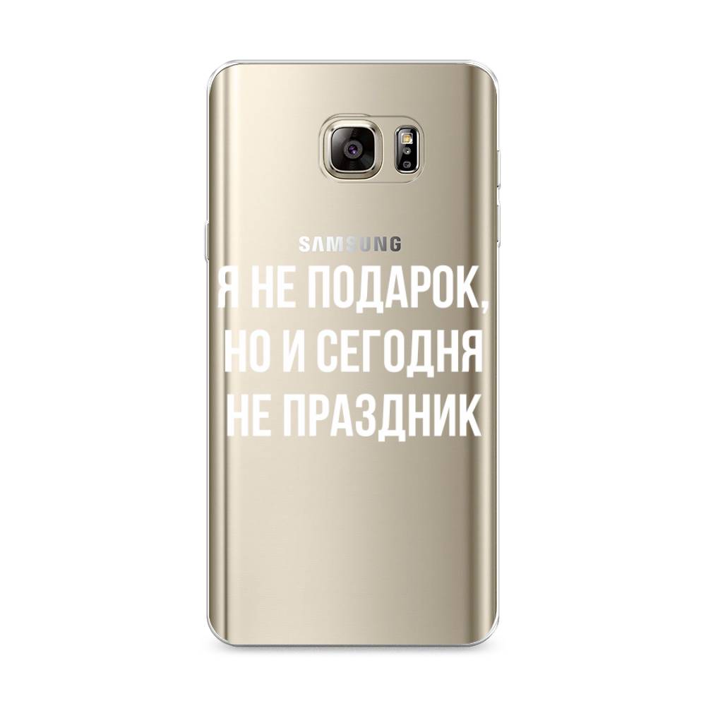 фото Чехол awog "я не подарок" для samsung galaxy note 5