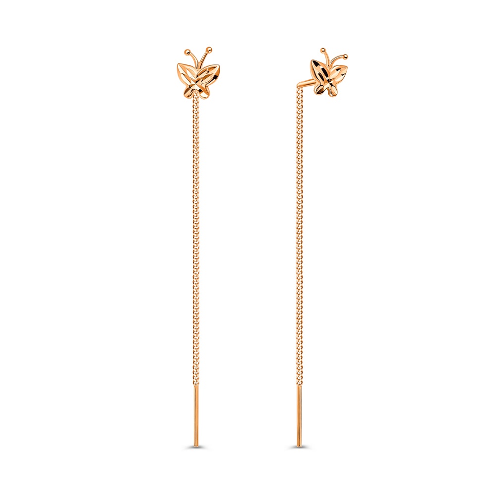 

Серьги продевки из золота 585Gold 402005203, 402005203
