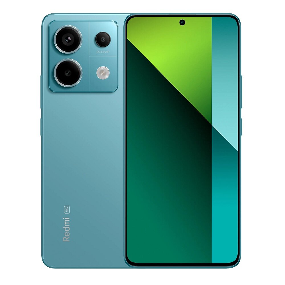 

Смартфон Xiaomi Redmi Note 13 Pro 5G 12/512 ГБ Global, Dual: nano SIM + eSIM, Ocean Teal, Note 13 Pro 5G