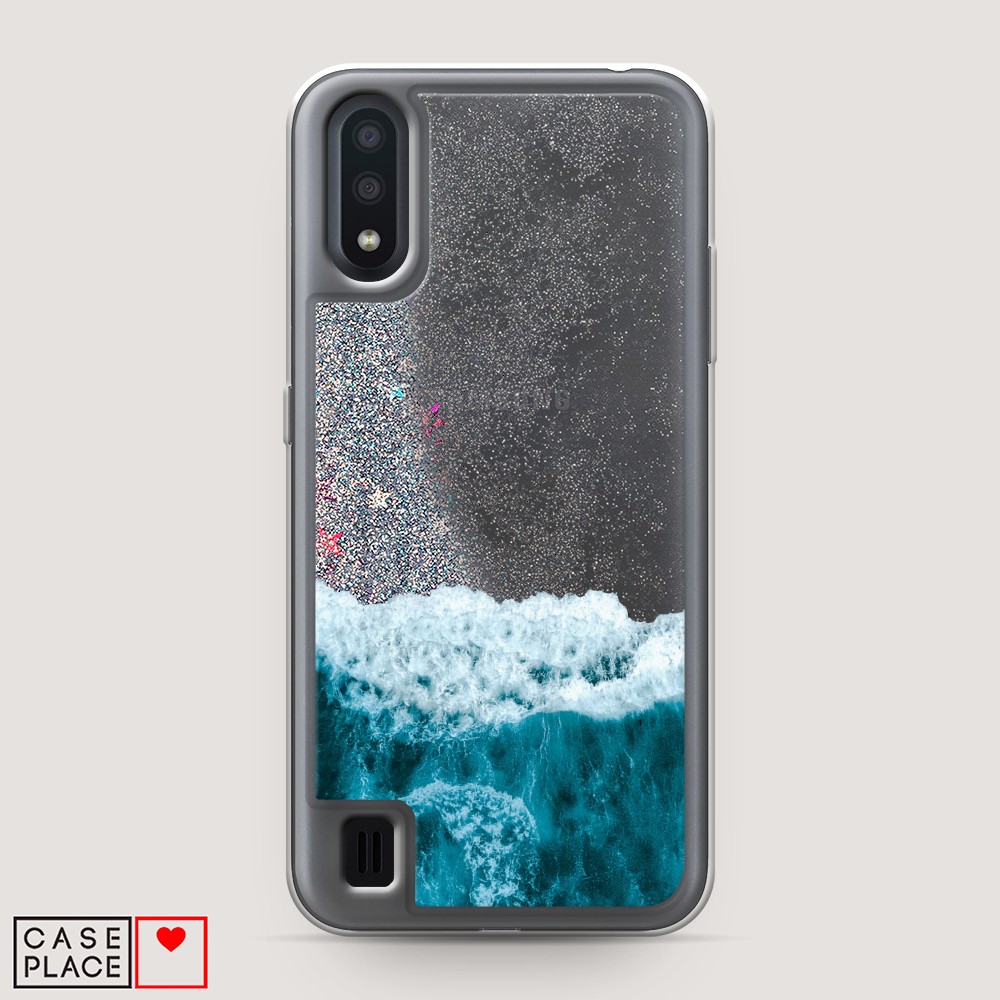 

Чехол Awog на Samsung Galaxy A01 "Морская пучина", Разноцветный, 29591-1