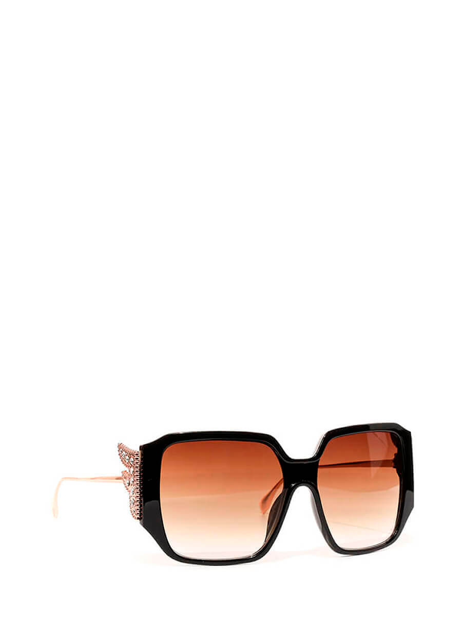 

Солнцезащитные очки женские Vitacci EV21464, черный/коричневый, EV21462