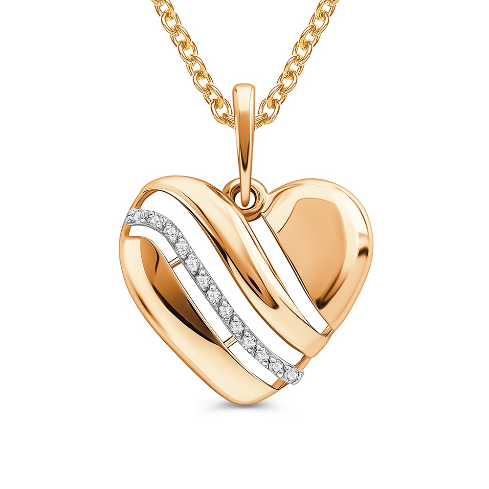 

Кулон из золота 585Gold 103002630, бриллиант, 103002630