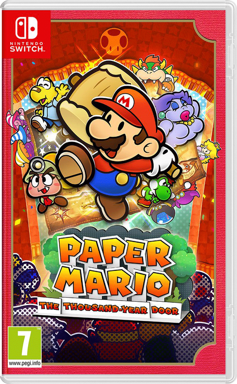 

Игра Paper Mario: The Thousand-Year Door (Nintendo Switch, полностью на иностранном языке), Paper Mario: The Thousand-Year Door