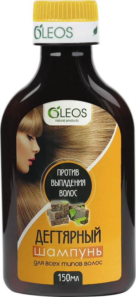 Шампунь для волос Oleos дегтярный 150мл псорилом шампунь дегтярный фл 200 мл 1 шт