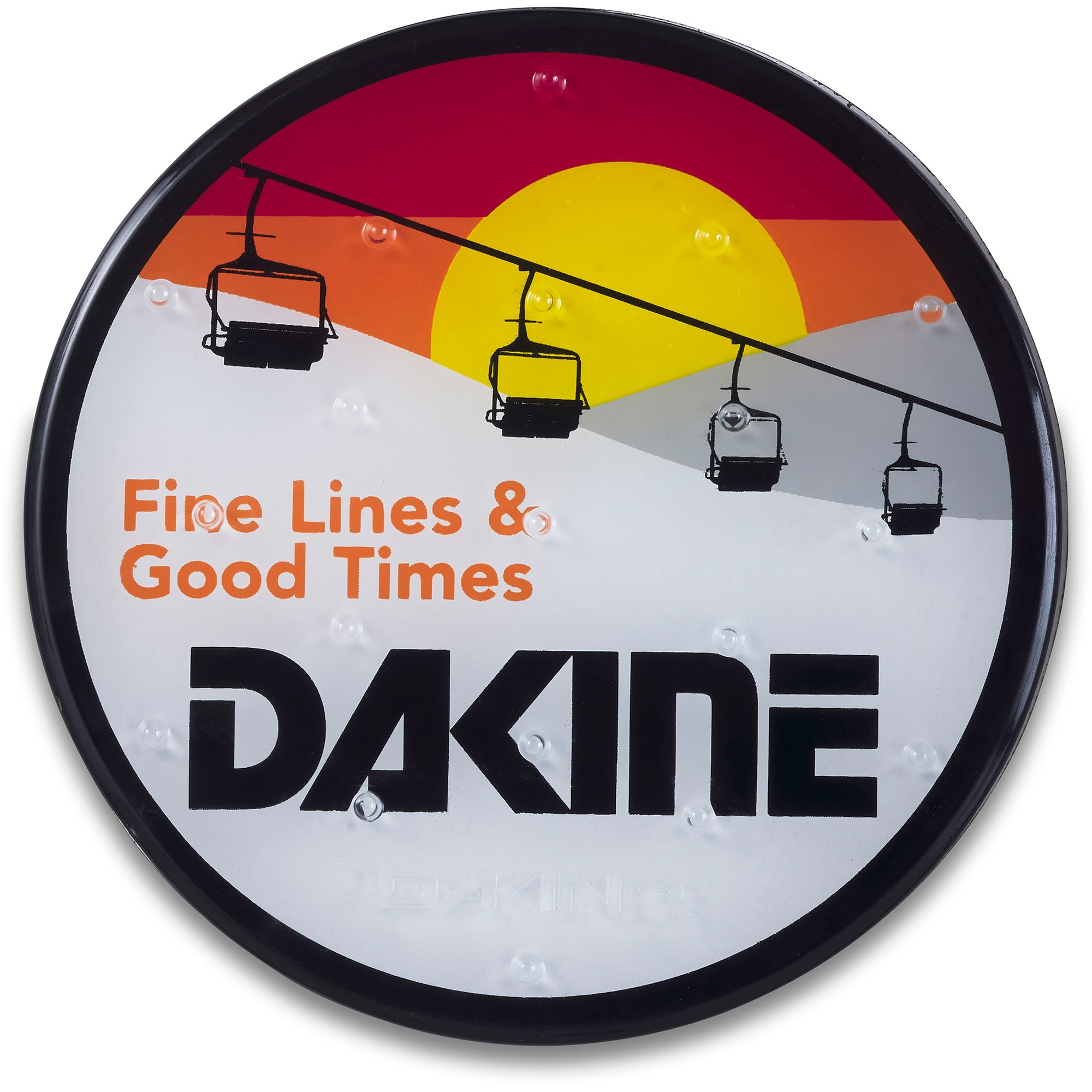 фото Наклейка на сноуборд dakine 2021-22 circle mat fine lines