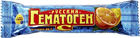 Гематоген Русский витамин С 40 г, Русский стиль  - купить