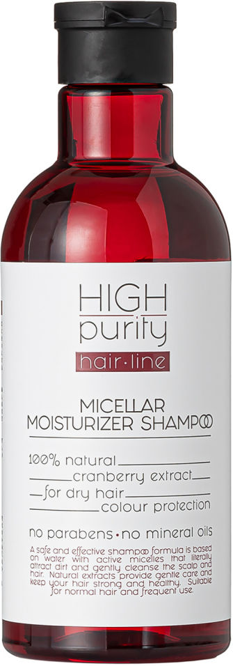 Шампунь для волос High Purity мицеллярный увлажняющий 350мл high purity мицеллярный восстанавливающий шампунь