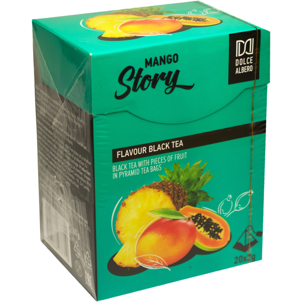 Чай черный Dolce Albero Mango story 20 шт