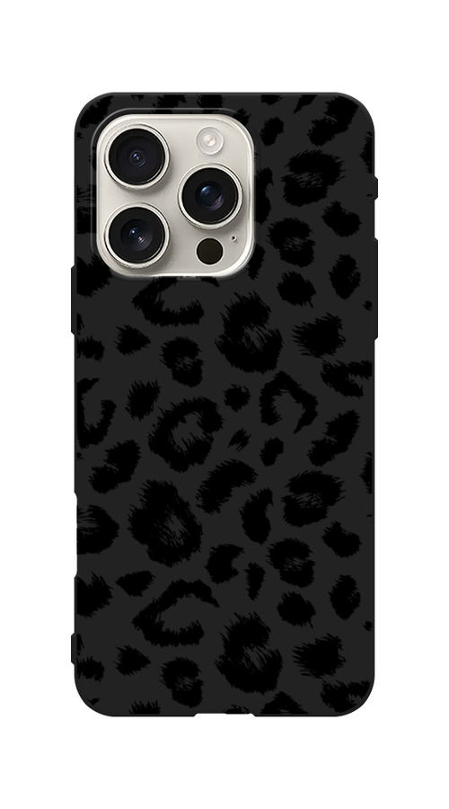 

Чехол Awog на Apple iPhone 16 Pro "Окрас леопарда фон", Черный, 16252-1