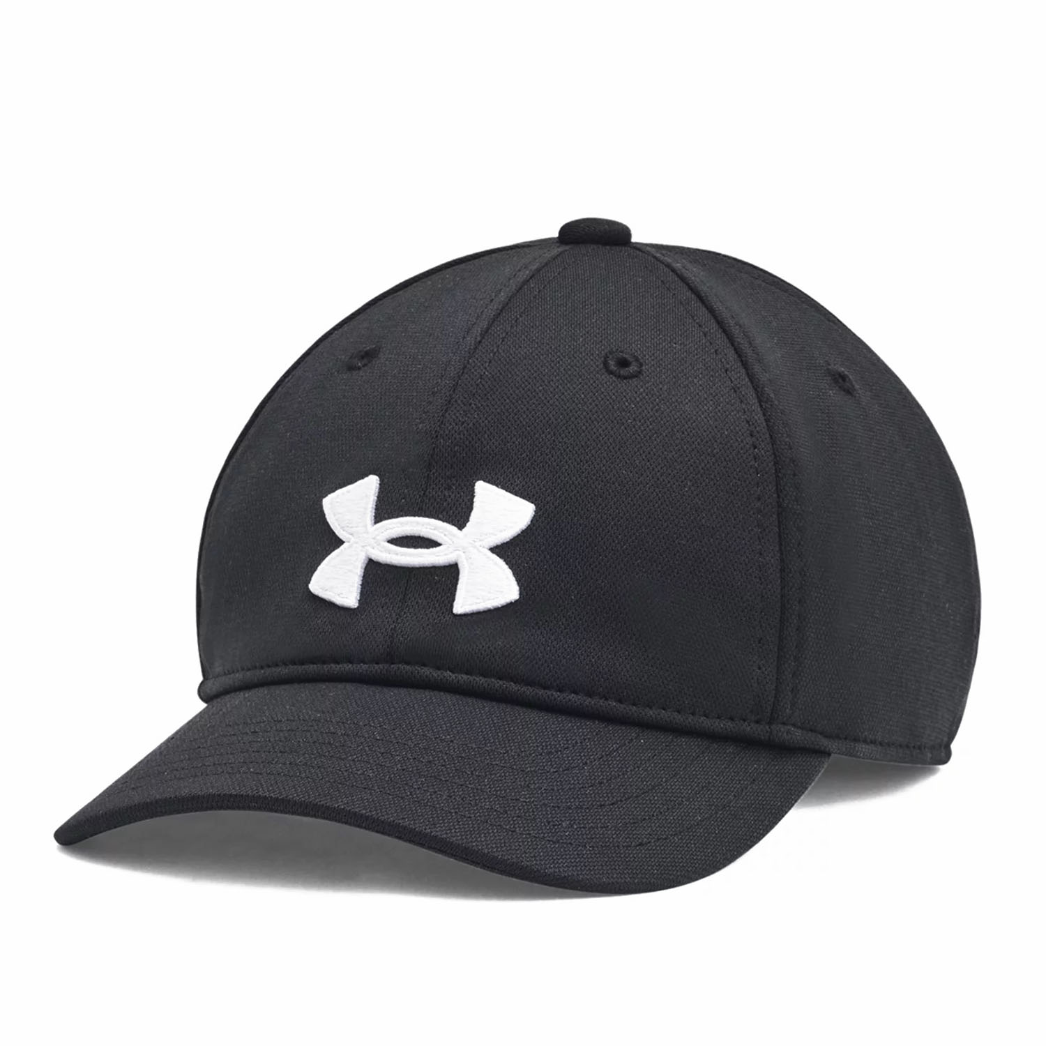 Бейсболка унисекс Under Armour Boy's Blitzing Adj черная, one size