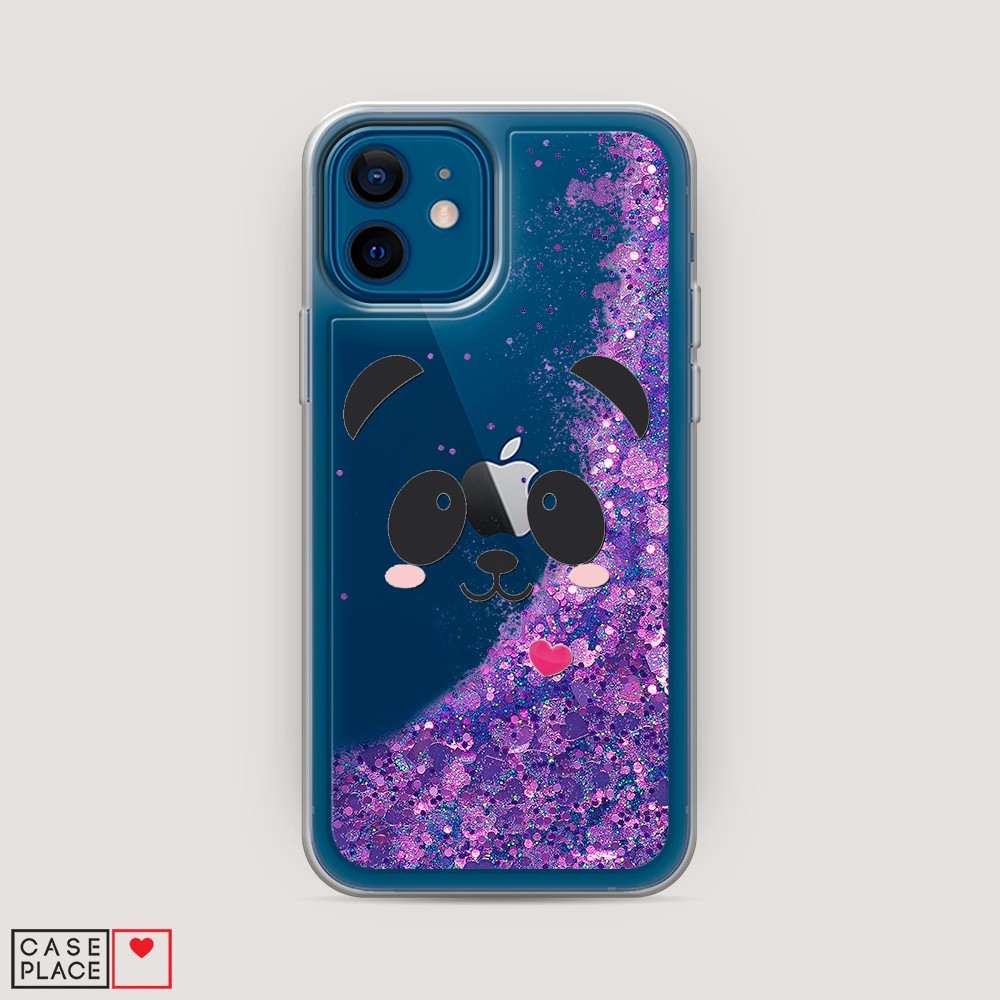 

Чехол Awog на Apple iPhone 12 / Айфон 12 "Влюбленный панда контур", Разноцветный, 12592-1