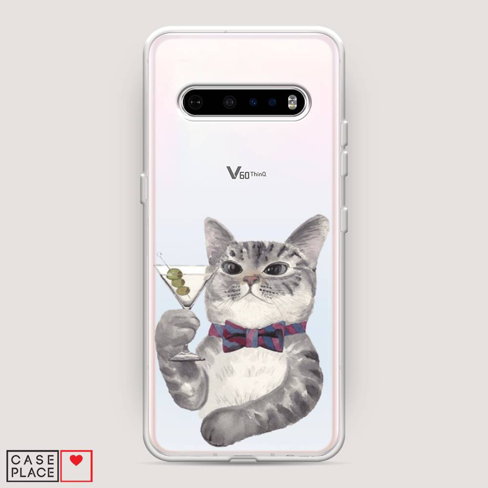 

Чехол Awog "Кот джентльмен" для LG V60 ThinQ 5G