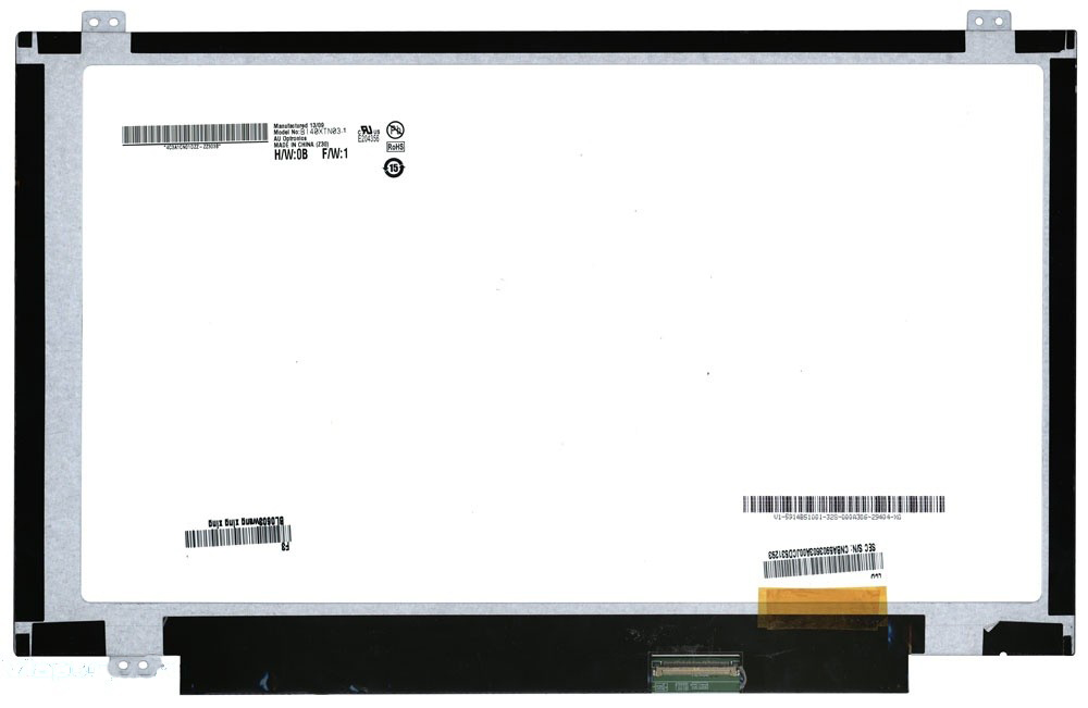 

Матрица OEM для ноутбука B140XTN03.1 (10016508V), совместимая с p/n: B140XTN03.1