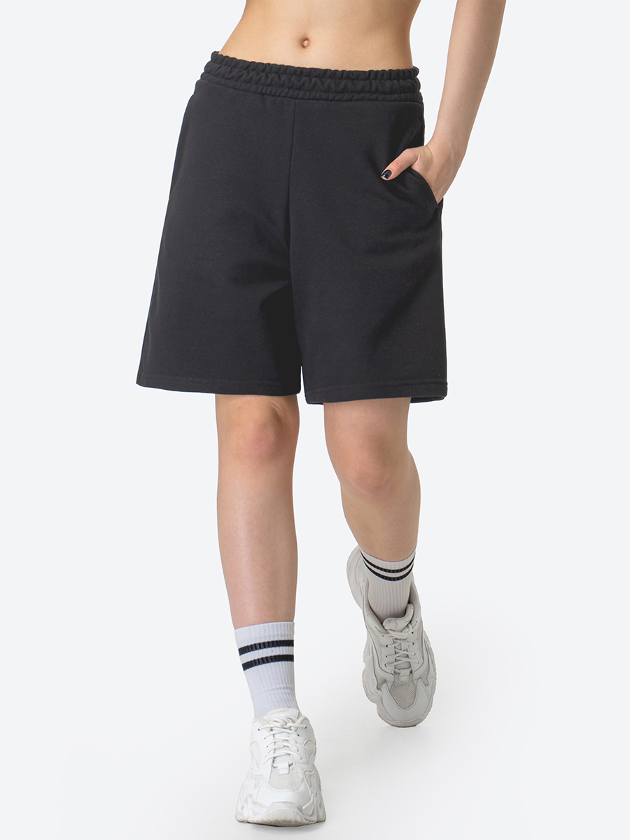 Шорты бермуды унисекс HappyFox HF4411 серые 46 RU