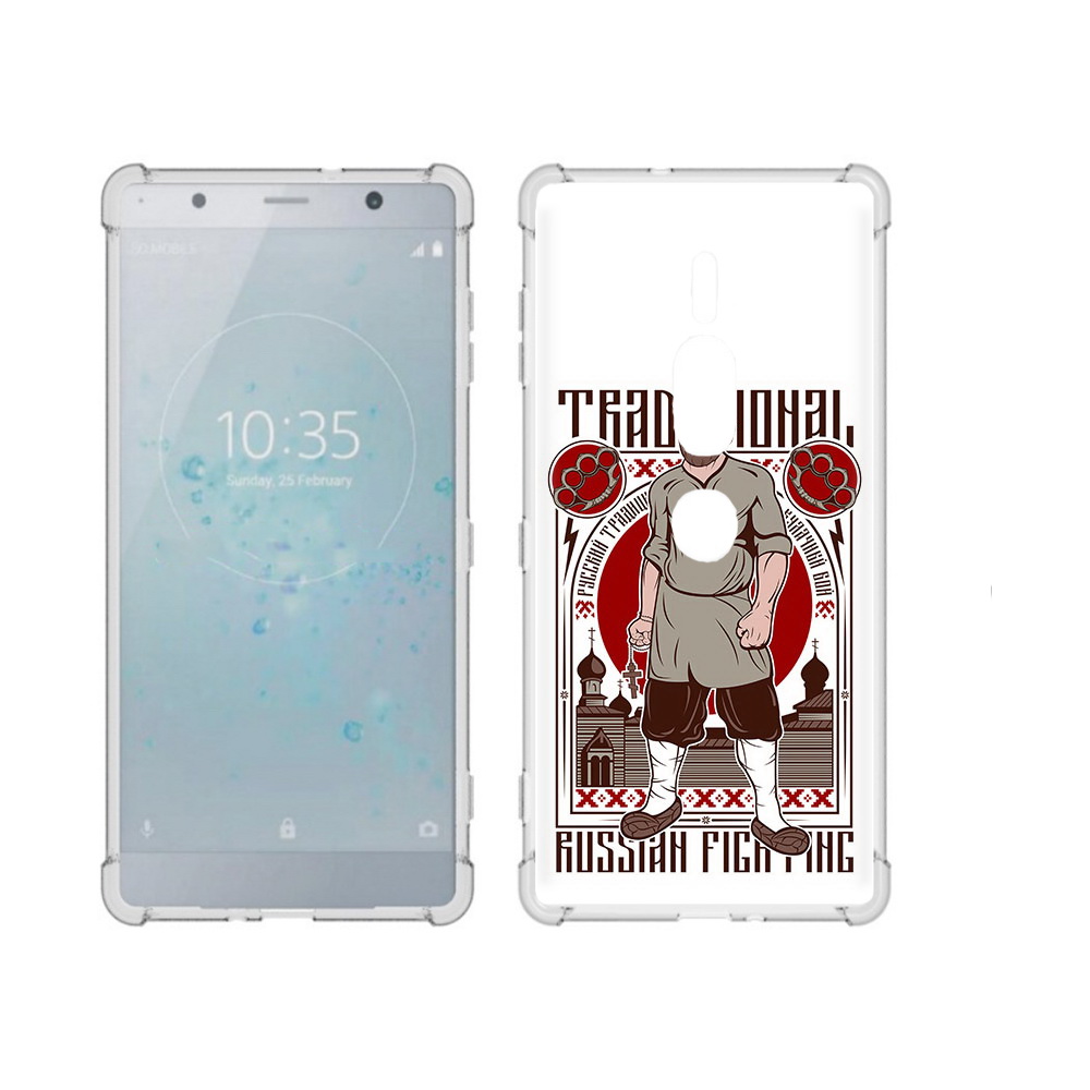 

Чехол MyPads Tocco для Sony Xperia XZ2 Premium Традициональный мужчина, Прозрачный, Tocco