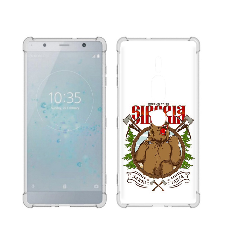 

Чехол MyPads Tocco для Sony Xperia XZ2 Premium Тайга, Прозрачный, Tocco