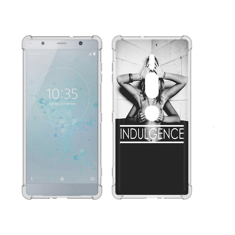 

Чехол MyPads Tocco для Sony Xperia XZ2 Premium Страсть, Прозрачный, Tocco