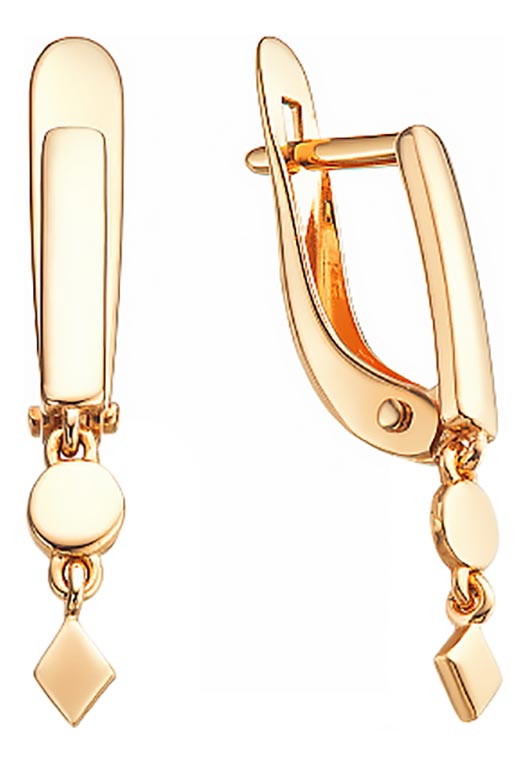

Серьги из красного золота Veronika S100-1536, S100-1536