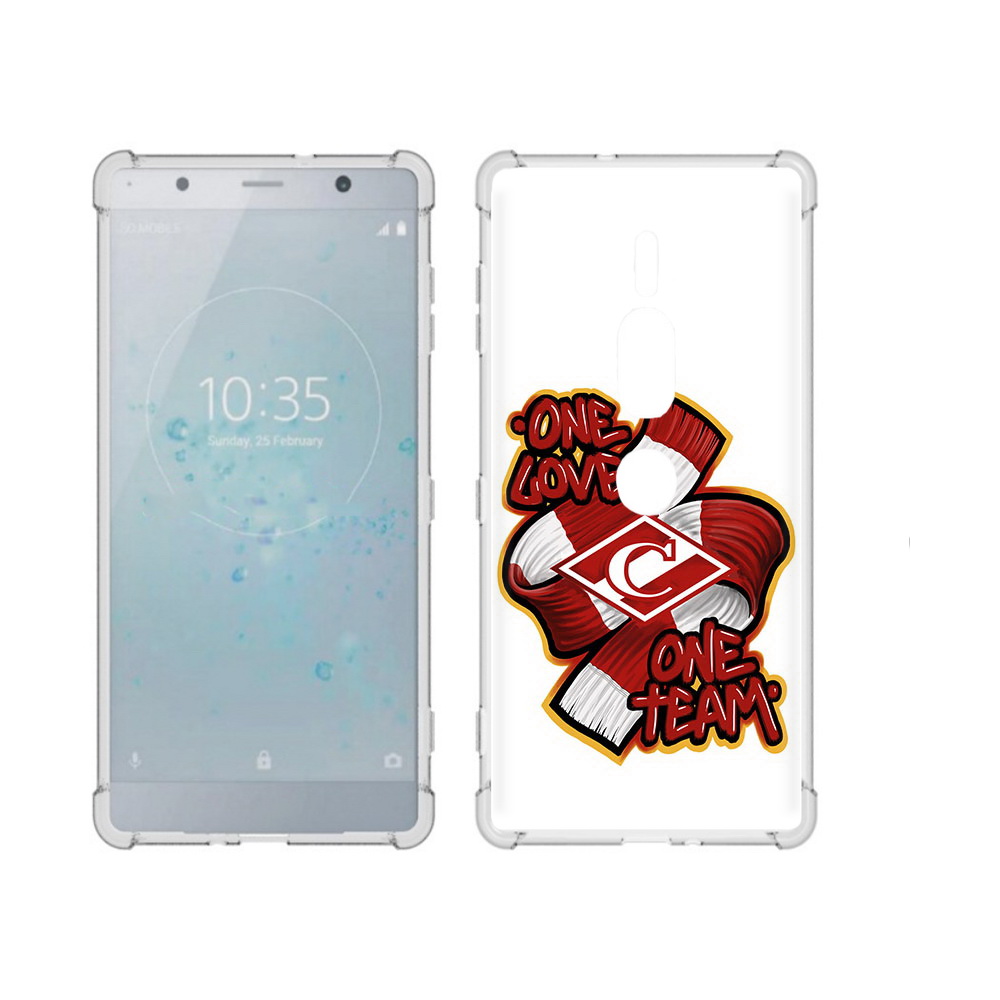 

Чехол MyPads Tocco для Sony Xperia XZ2 Premium Одна любовь-Спартак, Прозрачный, Tocco