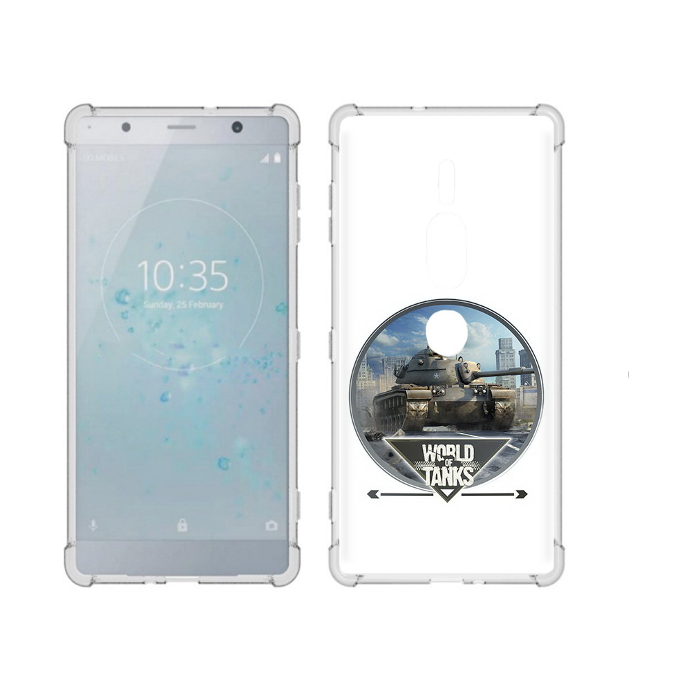 

Чехол MyPads Tocco для Sony Xperia XZ2 Premium Мир танков, Прозрачный, Tocco