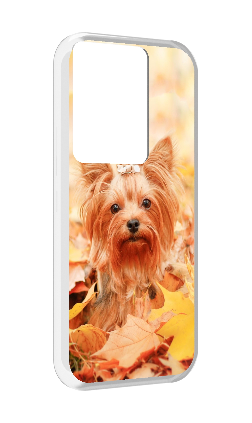 

Чехол MyPads еркширдскии терьер иорк для Itel Vision 3 Plus / Itel P38 Pro, Прозрачный, Tocco