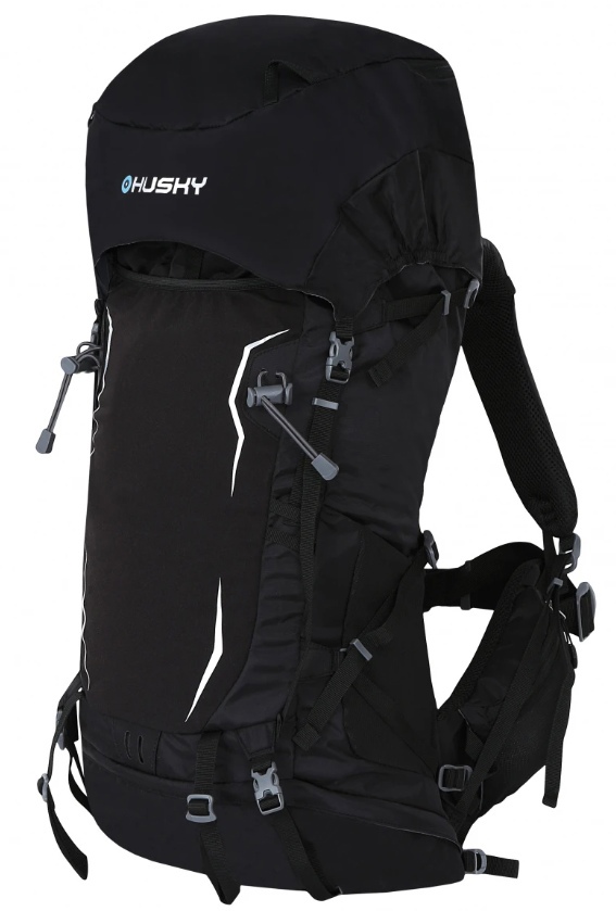 Рюкзак туристический Husky RONY 50 л, черный