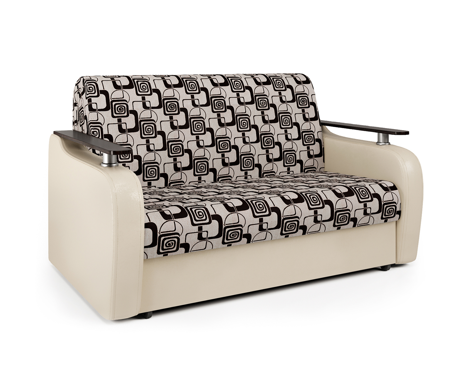 фото Диван-кровать шарм-дизайн гранд д 160, бежевый/ромб