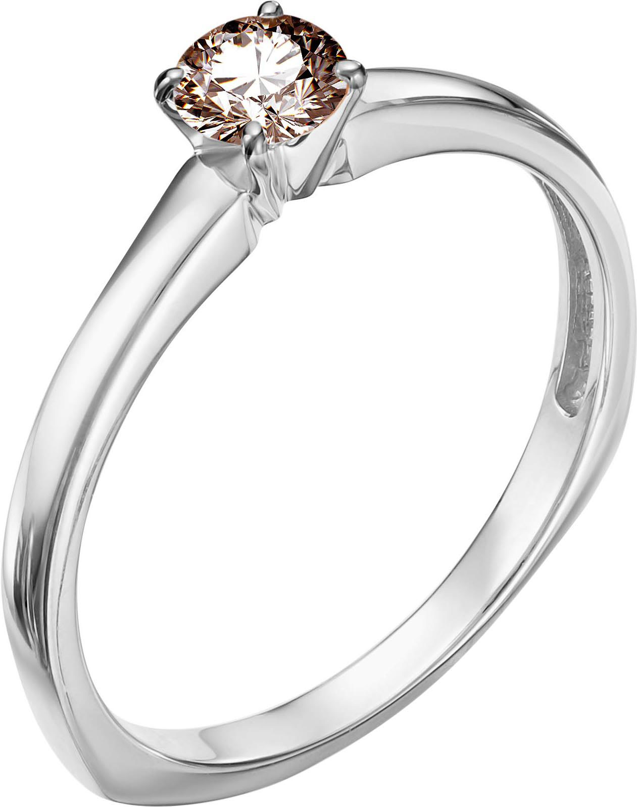 

Кольцо из белого золота с бриллиантом р. 17,5 Vesna jewelry 1051-256-09-00, 1051-256-09-00