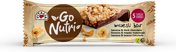 фото Батончик vitalia go nutri muesli bar банан и шоколад 25 г evitalia