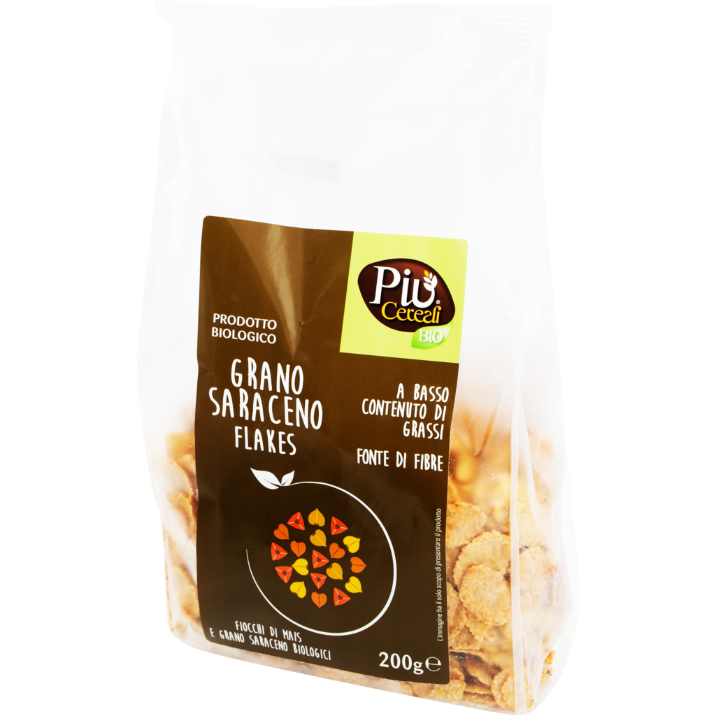 

Хлопья Pui Cereali Bio кукурузно-гречневые 200 г