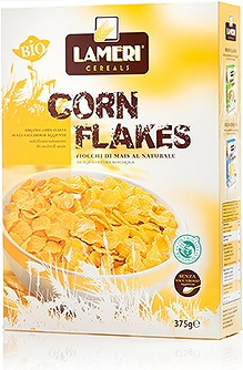 

Хлопья Lameri Cereals Сorn Flakes Bio кукурузные 375 г