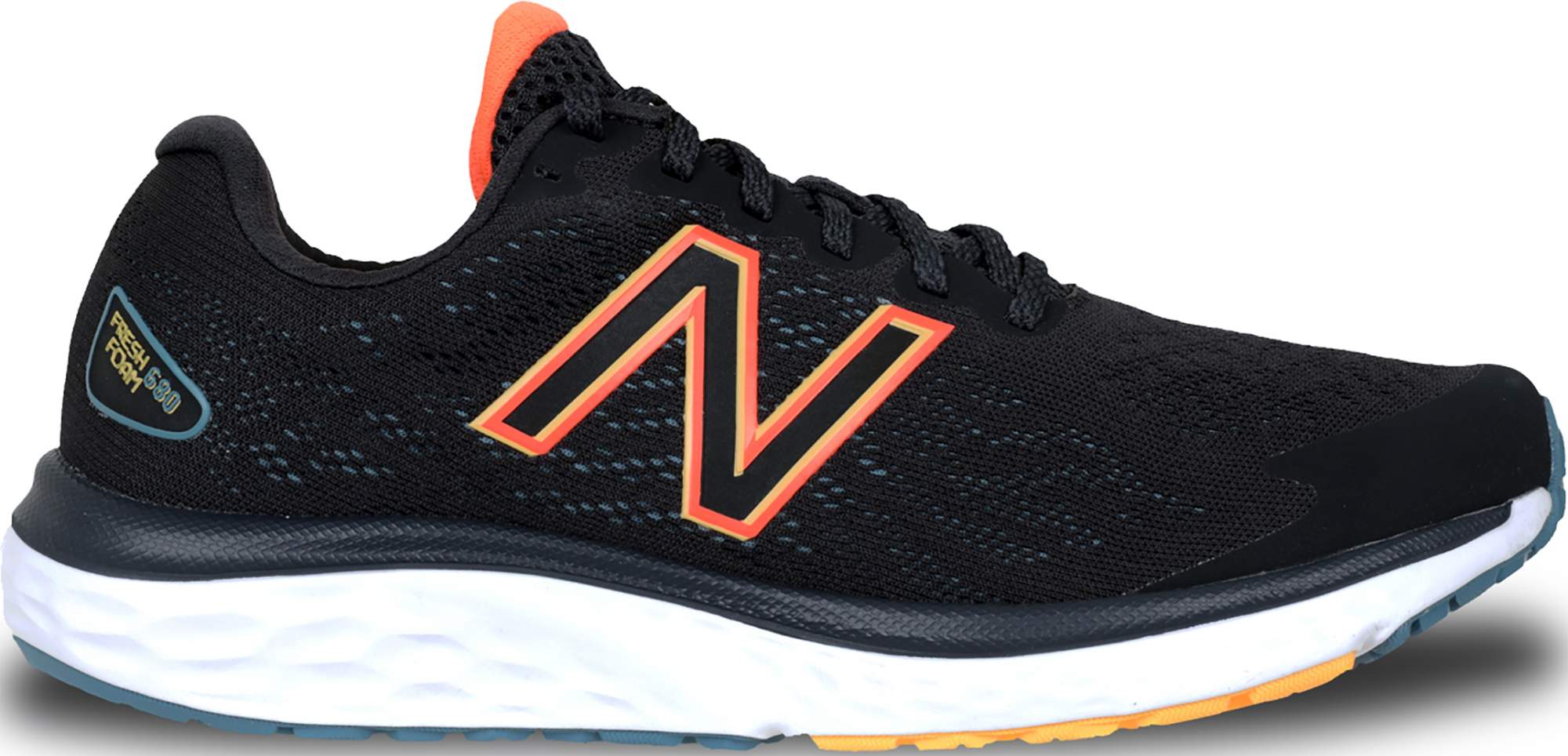 

Спортивные кроссовки мужские New Balance Fresh Foam черные 8.5 US, Черный, Fresh Foam 680v7 (2023)