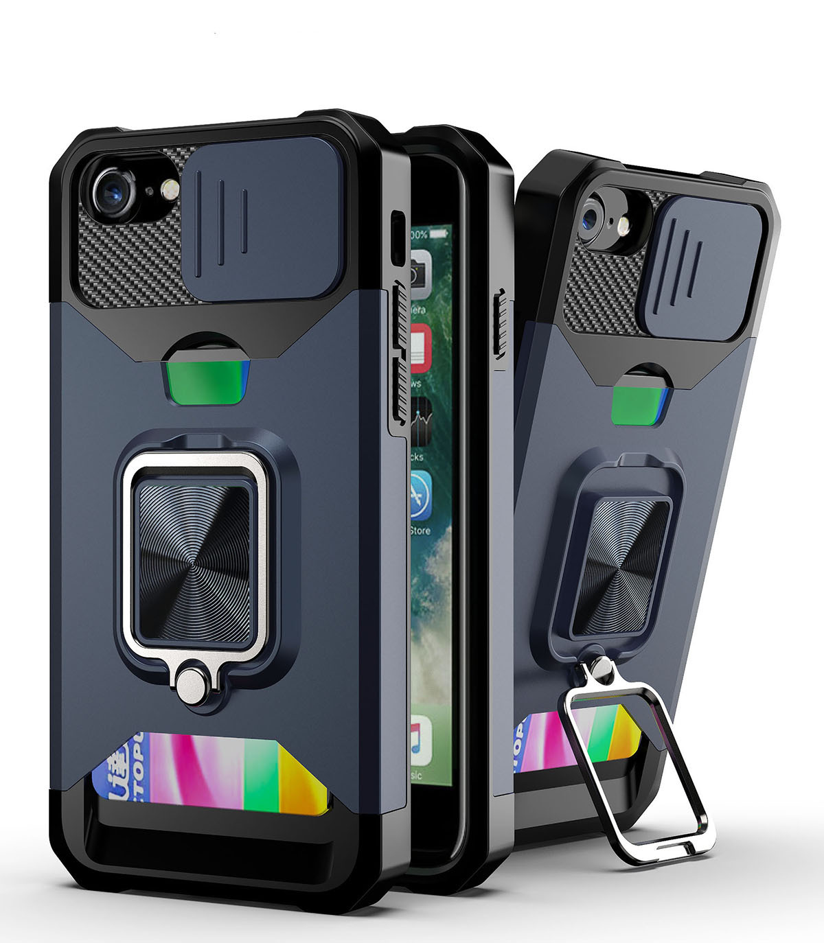 

Противоударный чехол Сard Reader Case для iPhone 6 / 6s, синий, Сard Reader Case