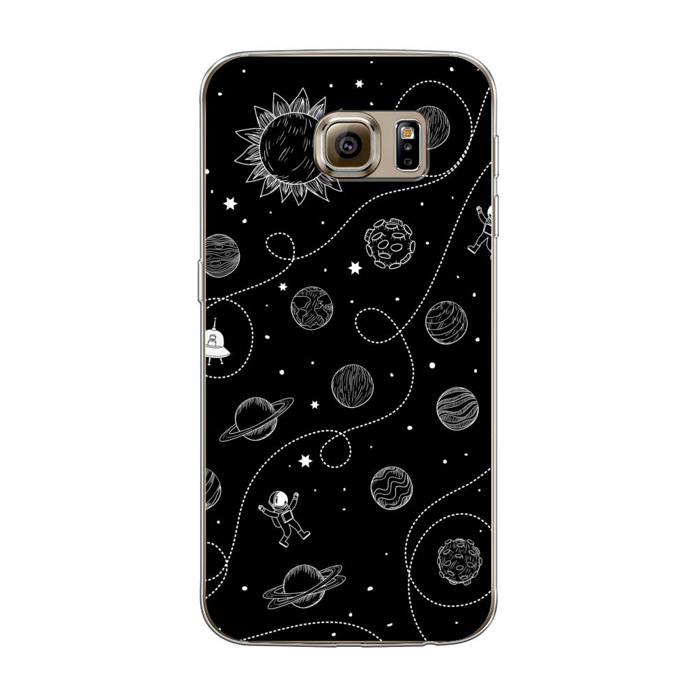 

Чехол Awog на Samsung Galaxy S6 edge "В невесомости", Бежевый, 24450-4