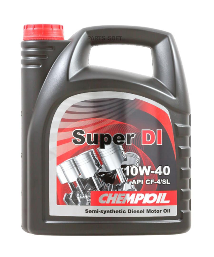 Моторное масло Chempioil полусинтетическое Super DI, CF-4/SL 10W40 4л