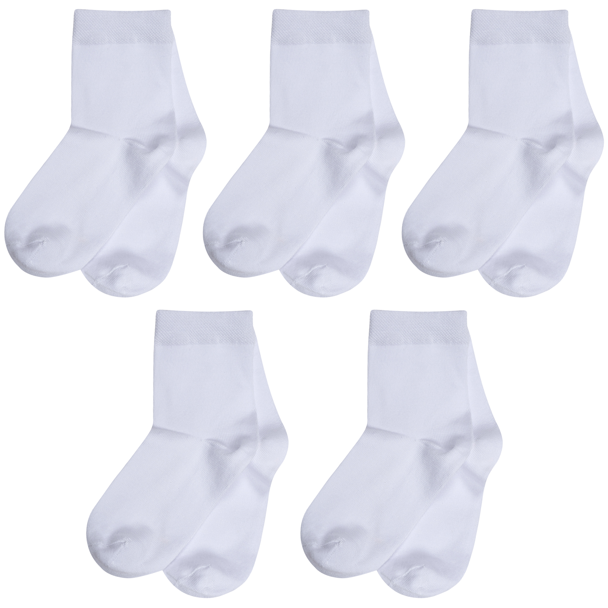 Носки для мальчиков ХОХ 5-D-1425 цв. белый р. 26-28