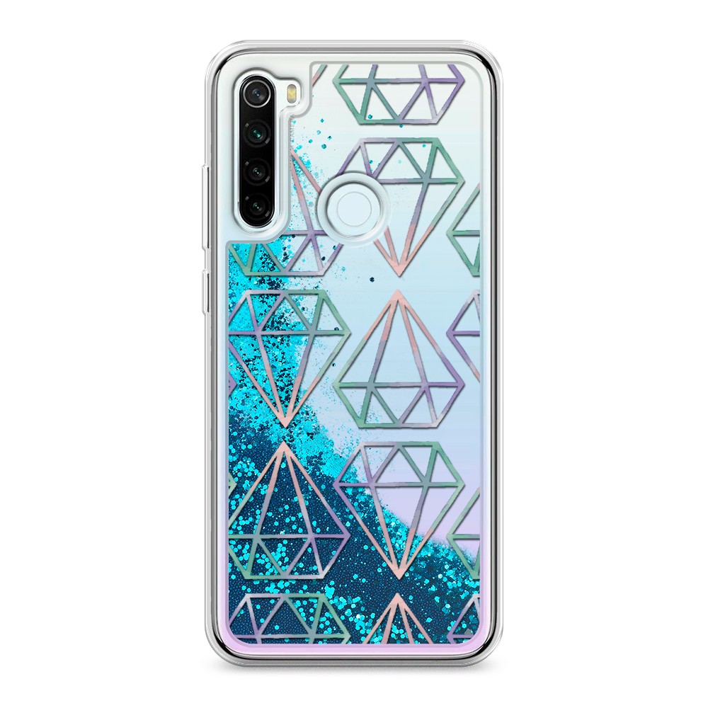 

Чехол Awog на Xiaomi Redmi Note 8T "Бриллианты голографика", Разноцветный, 37493-1