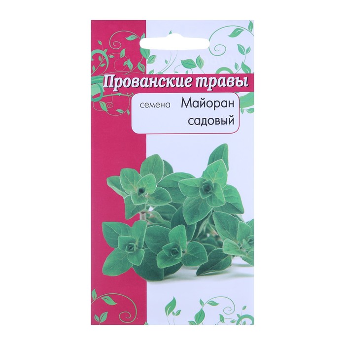

Семена Майоран садовый Тушинский "Прованские травы" 0,1 г (2 шт.)