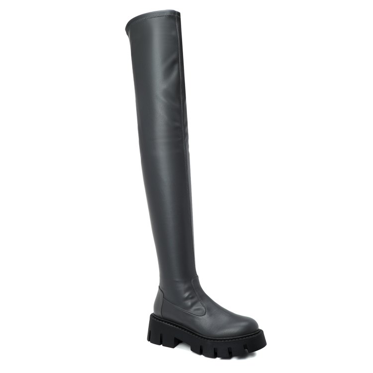 

Ботфорты женские Giovanni Fabiani Trend W22328 серые 39 EU, W22328