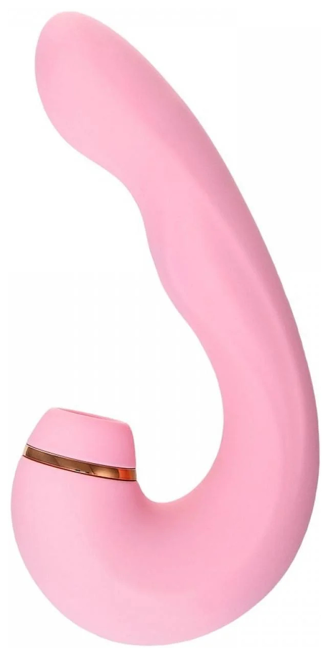 фото Многофункциональный стимулятор клитора jos juna розовый 15 см