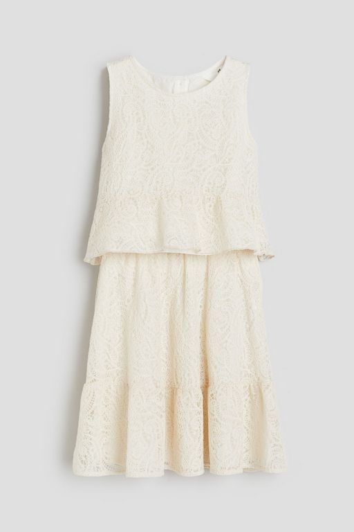 

Костюм повседневный детский H&M 1216512, Кремового цвета, 134, Белый, 1216512
