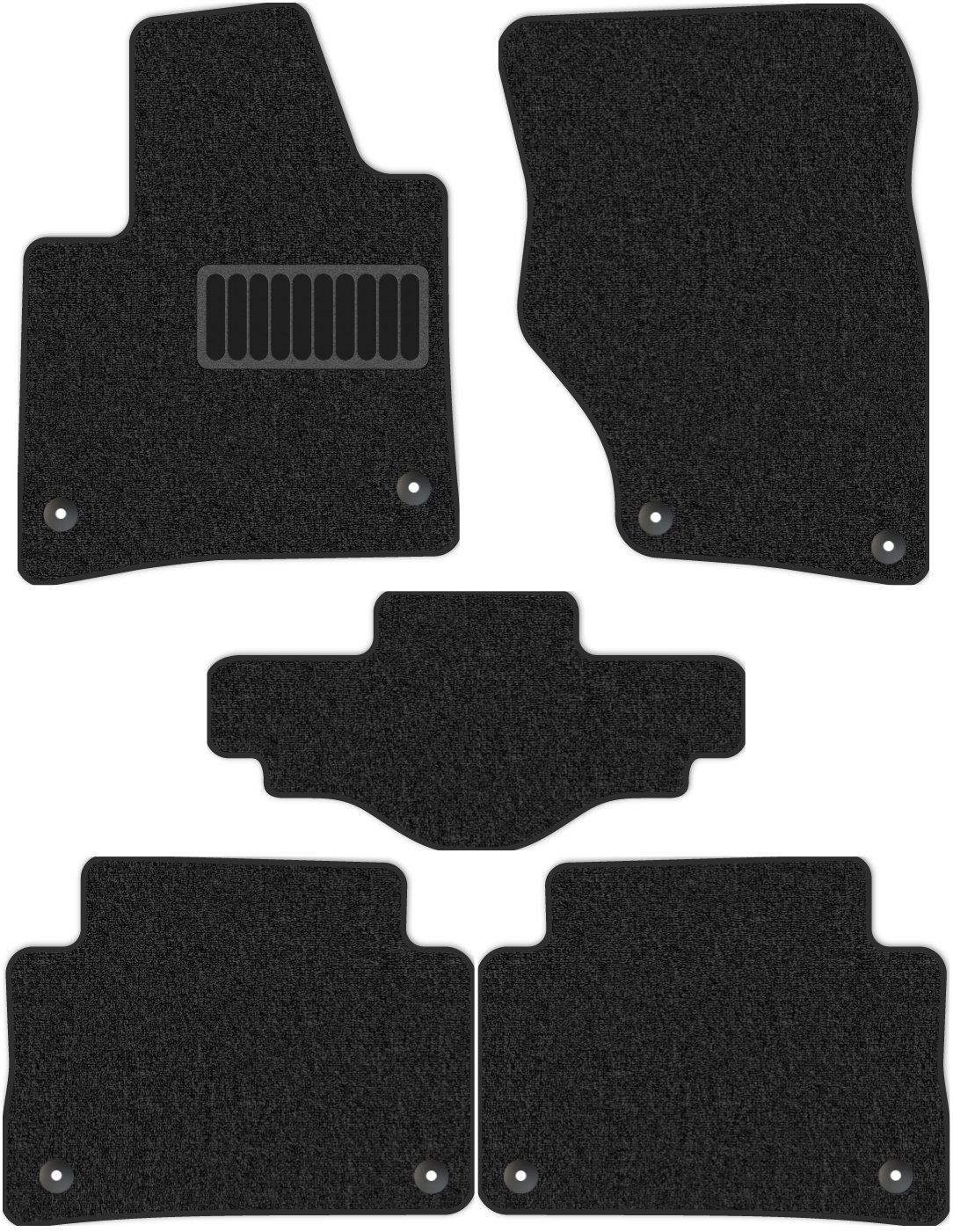 

Коврики Allmone "Classic" для Audi Q7 I (4LB, 8U) (2005 - 2015), темно-серый, 5 шт. Ауди, 1212-S5YT-A